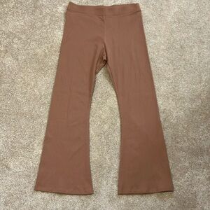 Victoria’s Secret pink boot, cut leggings